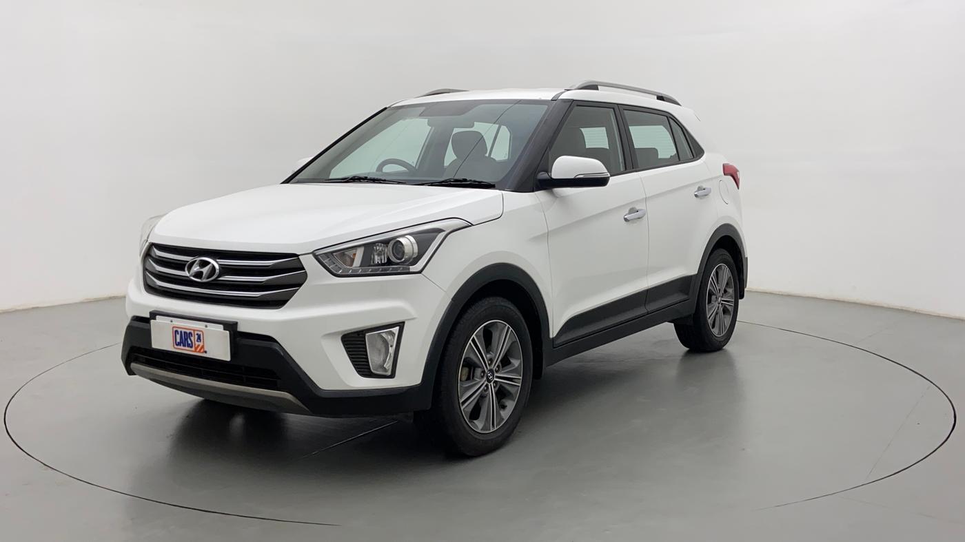 2017 Hyundai Creta 1.6 SX PLUS AUTO PETROL, Petrol, Automatic, 74,725 km, Left Front Diagonal