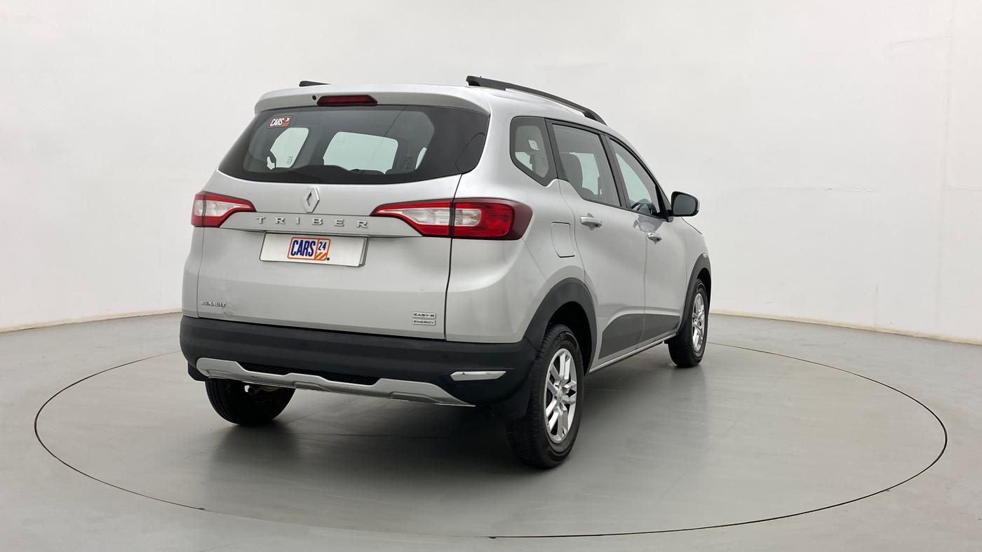 2020 Renault TRIBER RXT AMT, Petrol, Automatic, 9,439 km, Right Back Diagonal