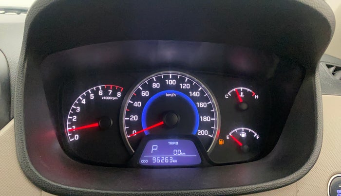 2014 Hyundai Grand i10 SPORTZ AT 1.2 KAPPA VTVT, Petrol, Automatic, 96,224 km, Odometer Image