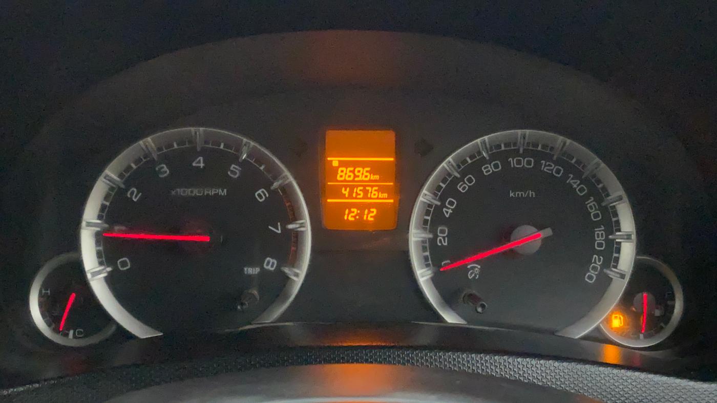 2012 Maruti Swift VXI, Petrol, Manual, 41,576 km, Odometer Image