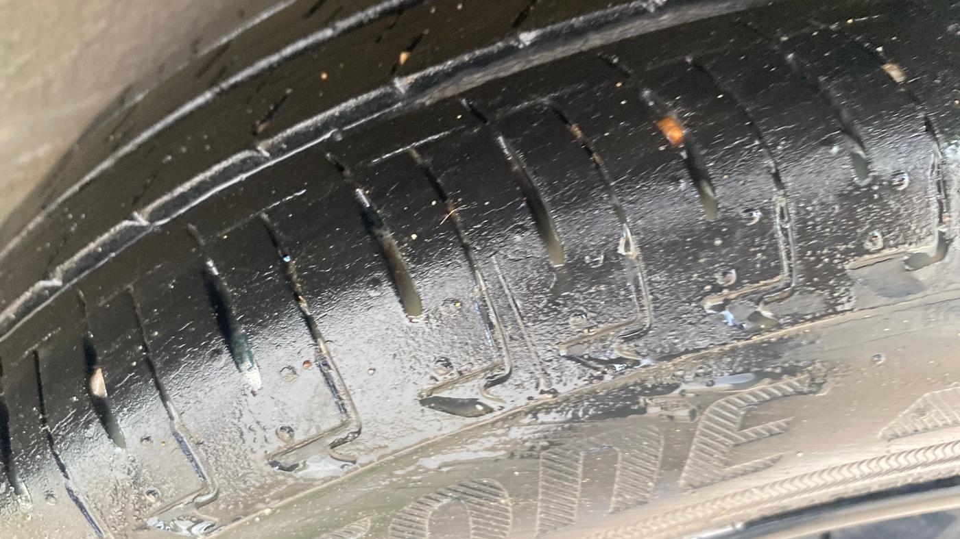 2021 Maruti IGNIS ZETA 1.2 AMT, Petrol, Automatic, 58,846 km, Left Rear Tyre Tread