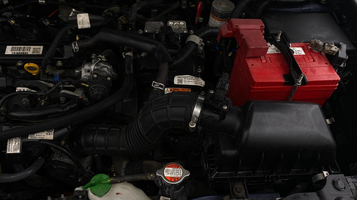 2023 Maruti Grand Vitara ALPHA PLUS HYBRID ECVT, Hybrid, Automatic, 21,910 km, Engine View - Left