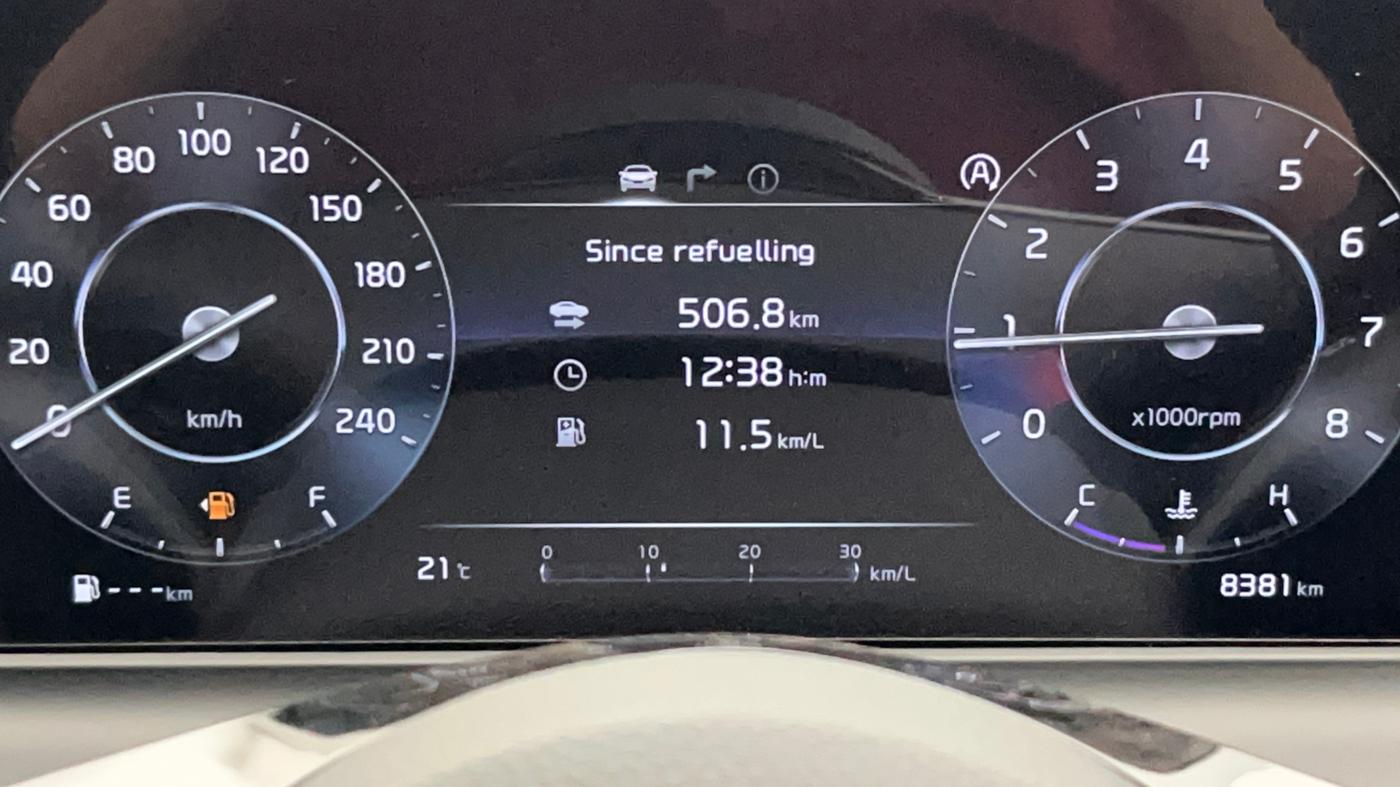 2025 KIA SELTOS HTX (O)1.5 Petrol MT, Petrol, Manual, 8,337 km, Odometer Image