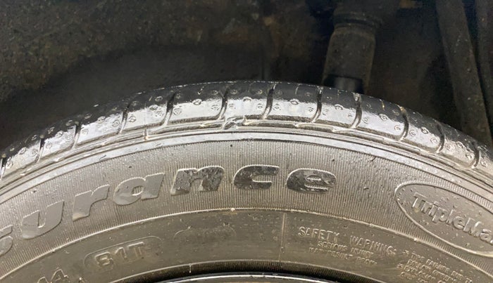 2020 Maruti New Wagon-R VXI 1.0, Petrol, Manual, 55,846 km, Left Rear Tyre Tread