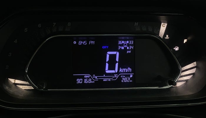 2022 Tata NEXON XZ PLUS (O) DIESEL DARK EDITION, Diesel, Manual, 90,165 km, Odometer Image