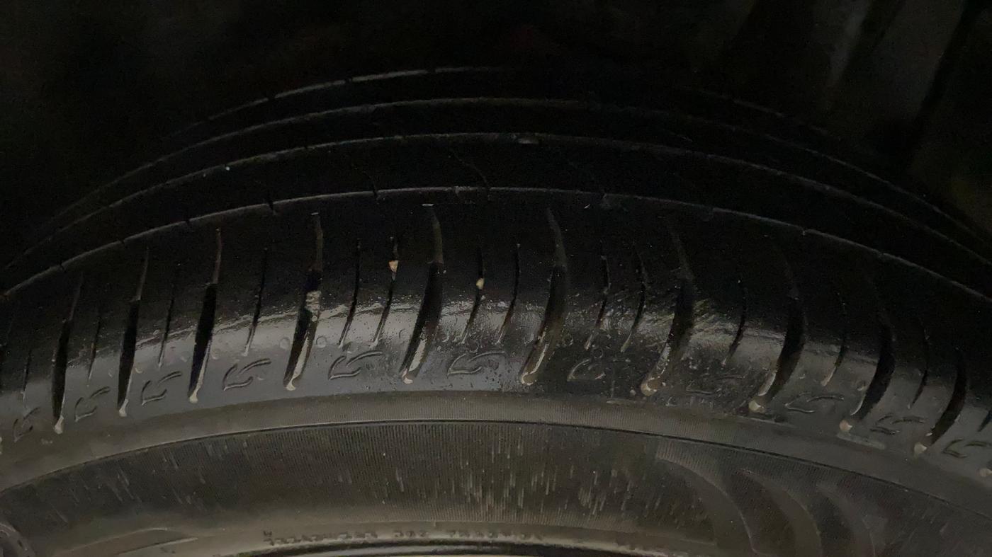 2021 Maruti Vitara Brezza VXI, Petrol, Manual, 52,709 km, Left Rear Tyre Tread