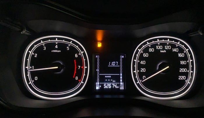 2021 Maruti Vitara Brezza VXI, Petrol, Manual, 52,663 km, Odometer Image