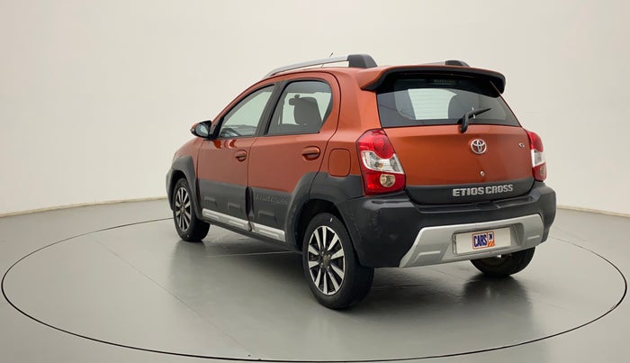 2014 Toyota Etios CROSS 1.2 G, Petrol, Manual, 47,055 km, Left Back Diagonal