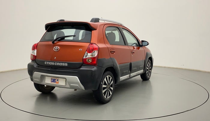 2014 Toyota Etios CROSS 1.2 G, Petrol, Manual, 47,055 km, Right Back Diagonal