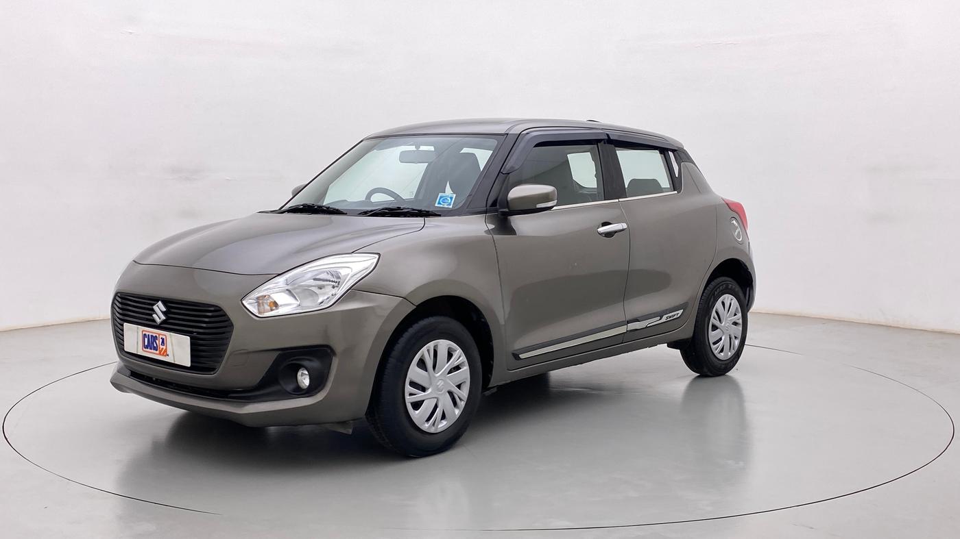 2018 Maruti Swift VXI, Petrol, Manual, 44,590 km, Left Front Diagonal