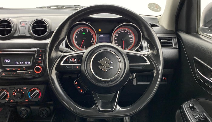 2018 Maruti Swift VXI, Petrol, Manual, 44,590 km, Steering Wheel Close Up