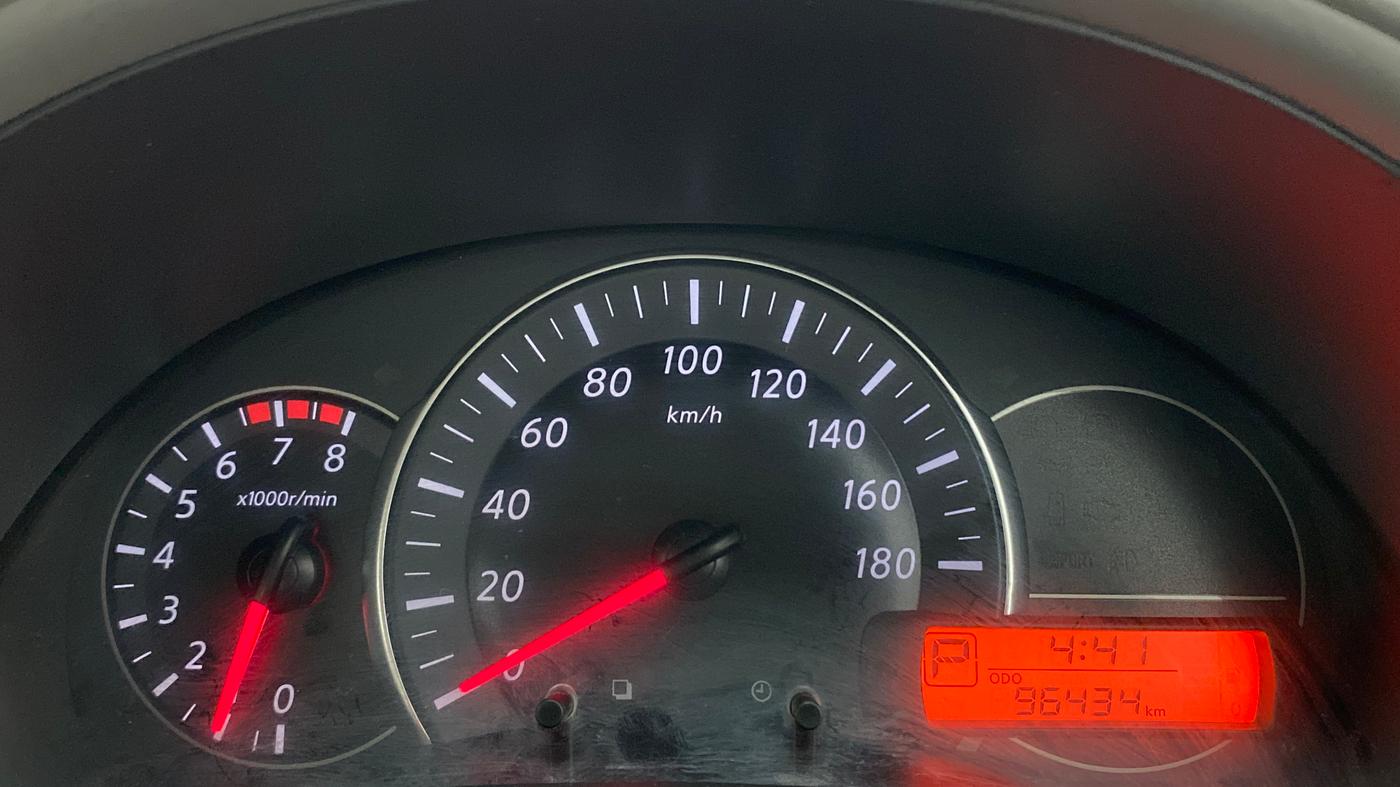 2014 Nissan Micra XV CVT, Petrol, Automatic, 96,434 km, Odometer Image