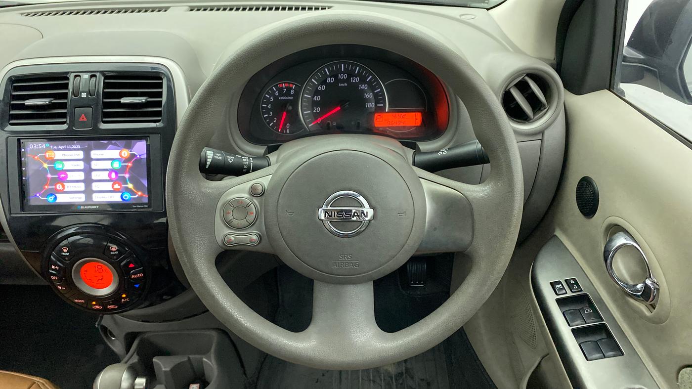 2014 Nissan Micra XV CVT, Petrol, Automatic, 96,434 km, Steering Wheel Close Up