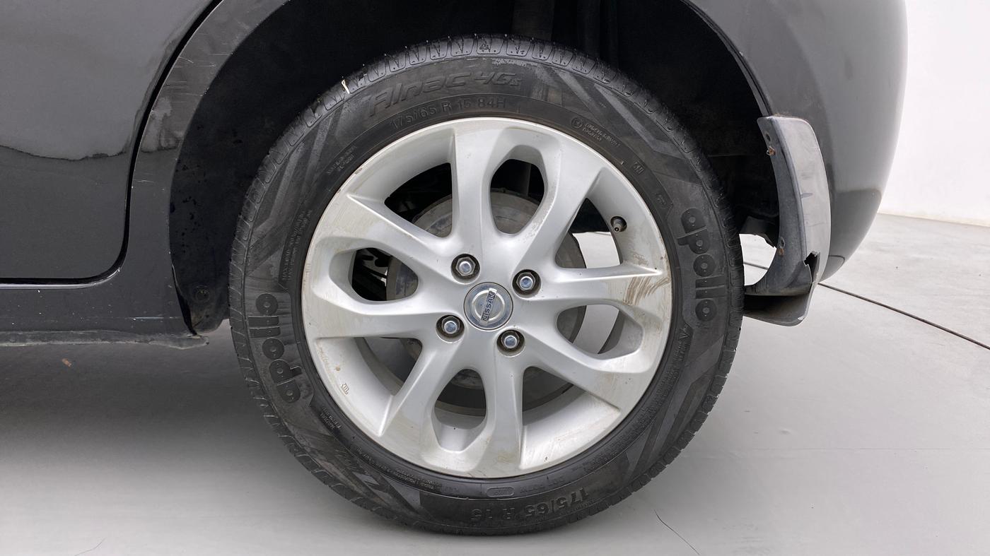 2014 Nissan Micra XV CVT, Petrol, Automatic, 96,434 km, Left Rear Wheel