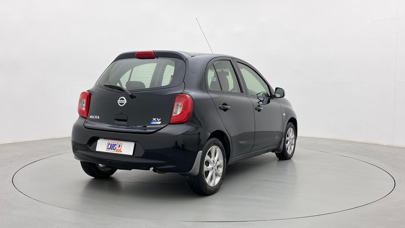 2014 Nissan Micra XV CVT, Petrol, Automatic, 96,434 km, Right Back Diagonal