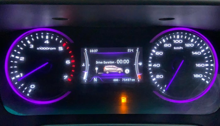 2018 Mahindra MARAZZO M8 7 STR, Diesel, Manual, 75,436 km, Odometer Image