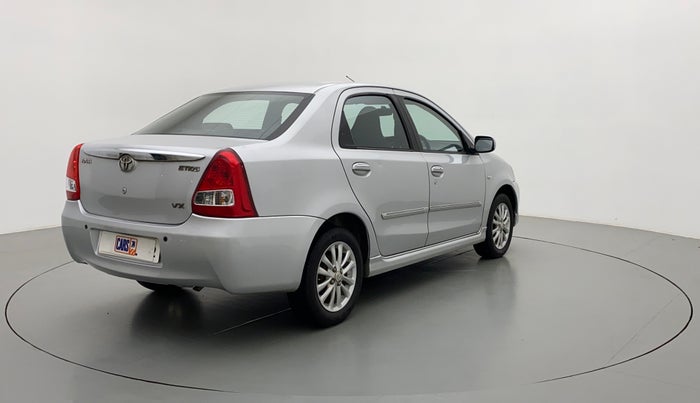 2011 Toyota Etios VX, Petrol, Manual, 64,947 km, Right Back Diagonal
