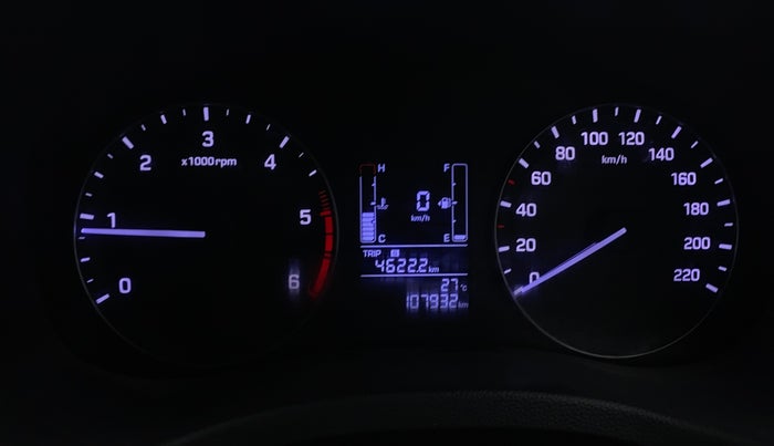 2016 Hyundai Creta S 1.4 DIESEL, Diesel, Manual, 1,07,929 km, Odometer Image