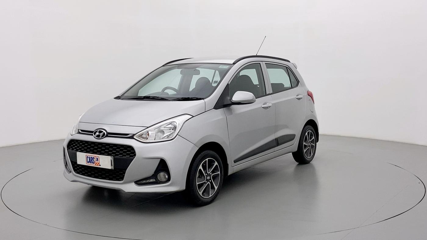 2018 Hyundai Grand i10 ASTA 1.2 KAPPA VTVT, Petrol, Manual, 25,602 km, Left Front Diagonal