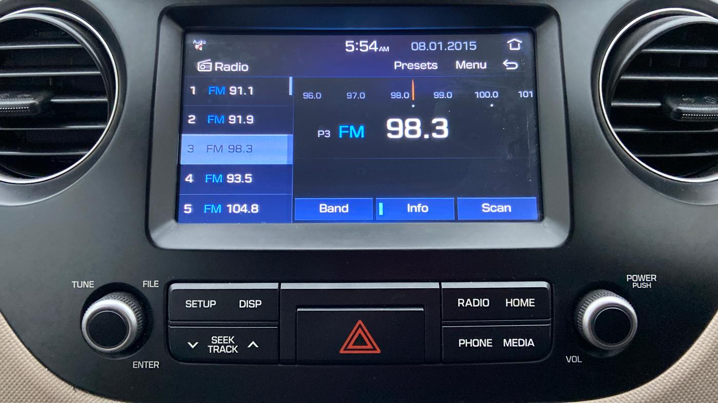 2018 Hyundai Grand i10 ASTA 1.2 KAPPA VTVT, Petrol, Manual, 25,602 km, Infotainment System