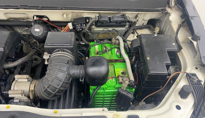 2016 Mahindra Kuv100 K4 6 STR, Petrol, Manual, 57,347 km, Engine View - Left