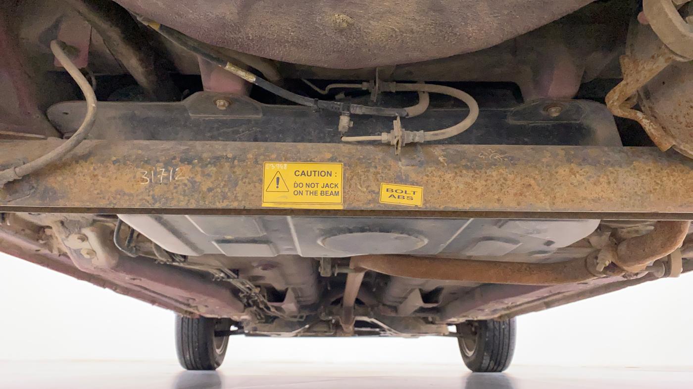 2014 Tata Bolt XT REVOTRON, Petrol, Manual, 61,779 km, Rear Underbody