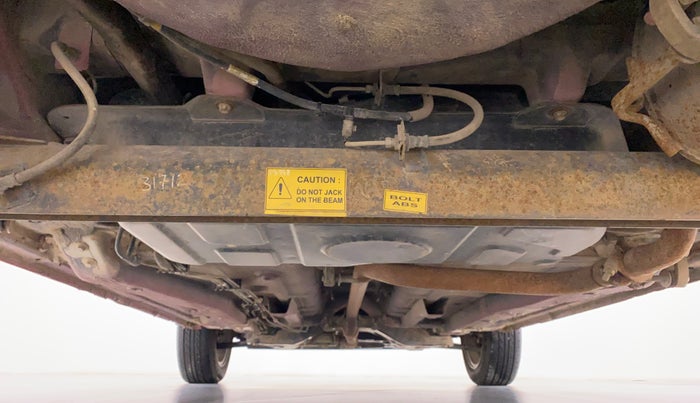 2014 Tata Bolt XT REVOTRON, Petrol, Manual, 61,779 km, Rear Underbody