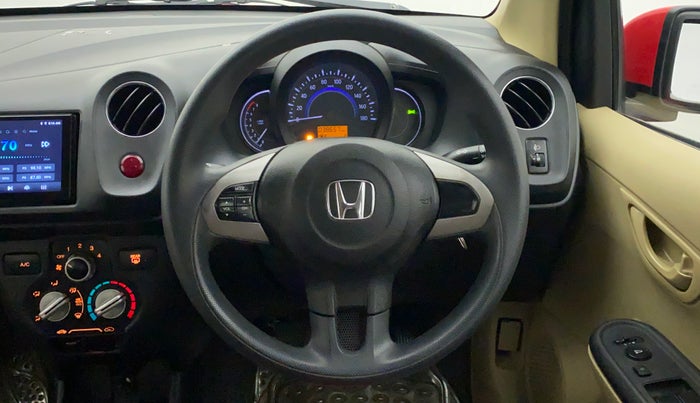 2015 Honda Brio S MT, Petrol, Manual, 38,517 km, Steering Wheel Close Up