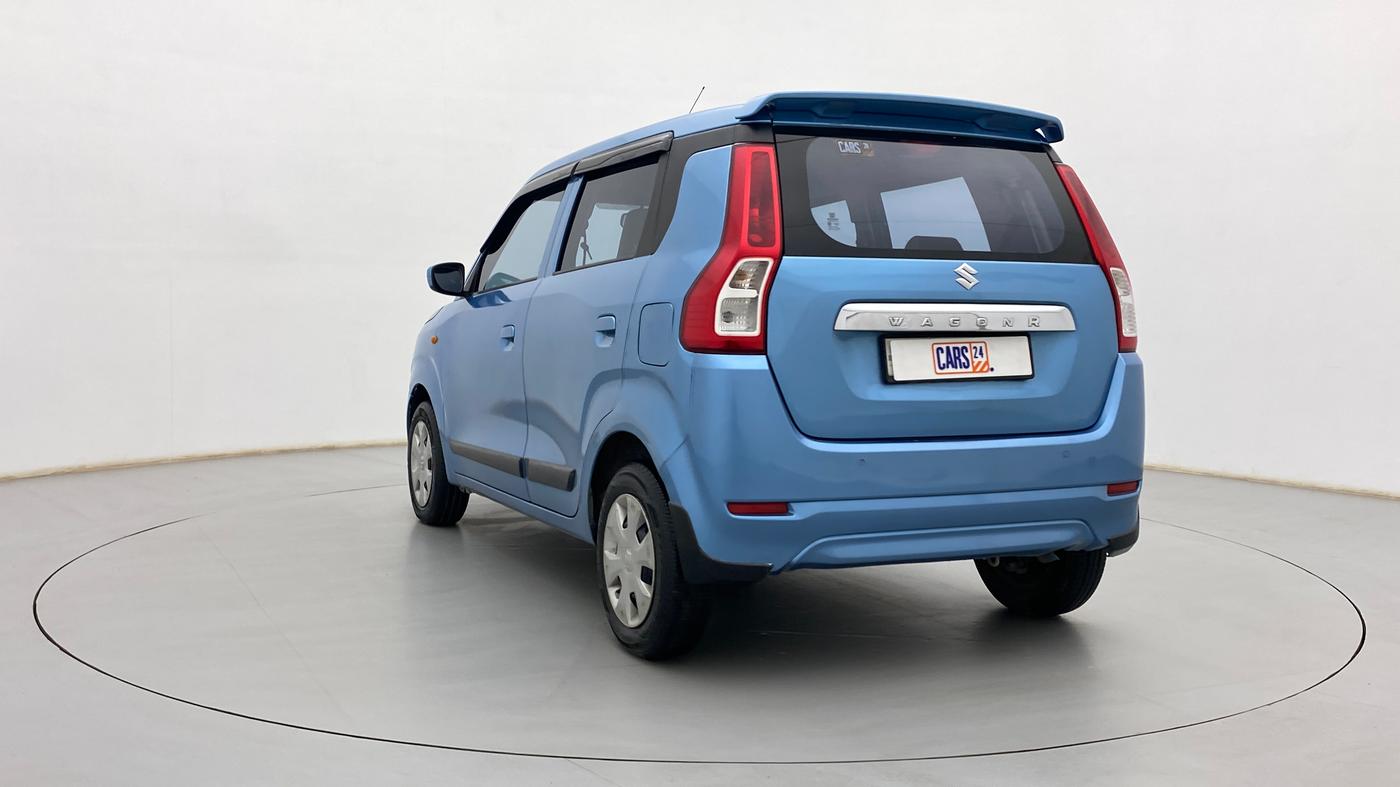 2020 Maruti New Wagon-R VXI 1.0 AMT, Petrol, Automatic, 28,114 km, Left Back Diagonal