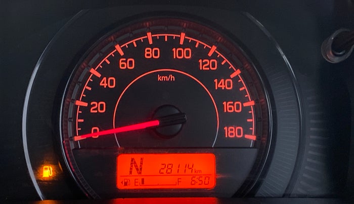 2020 Maruti New Wagon-R VXI 1.0 AMT, Petrol, Automatic, 28,114 km, Odometer Image