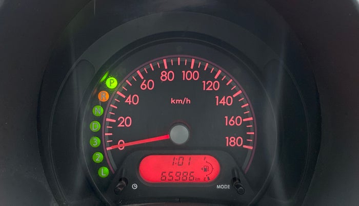 2011 Maruti A Star VXI (ABS) AT, Petrol, Automatic, 65,985 km, Odometer Image