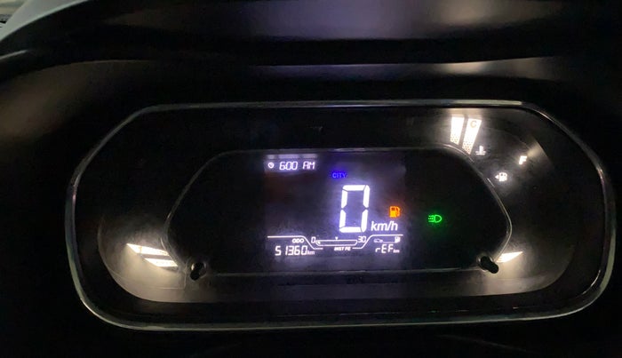 2020 Tata NEXON XZ PLUS PETROL, Petrol, Manual, 51,353 km, Odometer Image