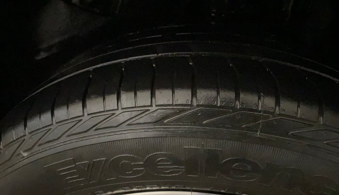 2020 Tata NEXON XZ PLUS PETROL, Petrol, Manual, 51,353 km, Left Rear Tyre Tread