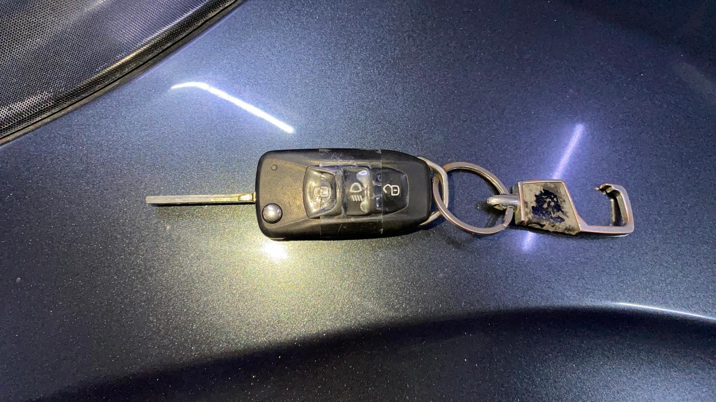 2018 Tata NEXON XZ PETROL, Petrol, Manual, 78,270 km, Key Close Up