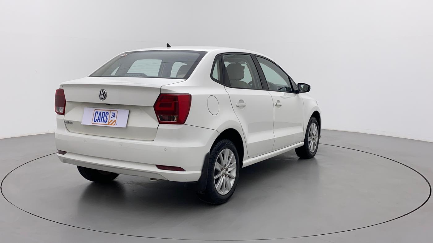 2016 Volkswagen Ameo HIGHLINE DSG 1.5 DIESEL , Diesel, Automatic, 32,751 km, Right Back Diagonal