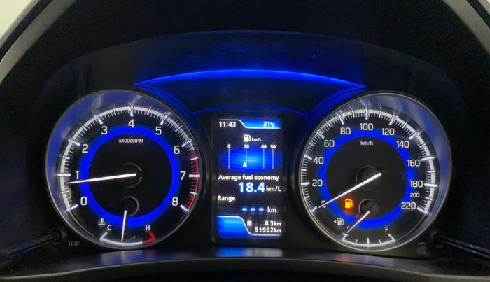 2019 Maruti Baleno ZETA PETROL 1.2, Petrol, Manual, 51,893 km, Odometer Image