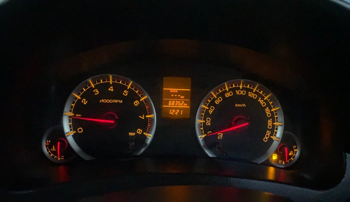 2015 Maruti Swift VXI, Petrol, Manual, 68,345 km, Odometer Image