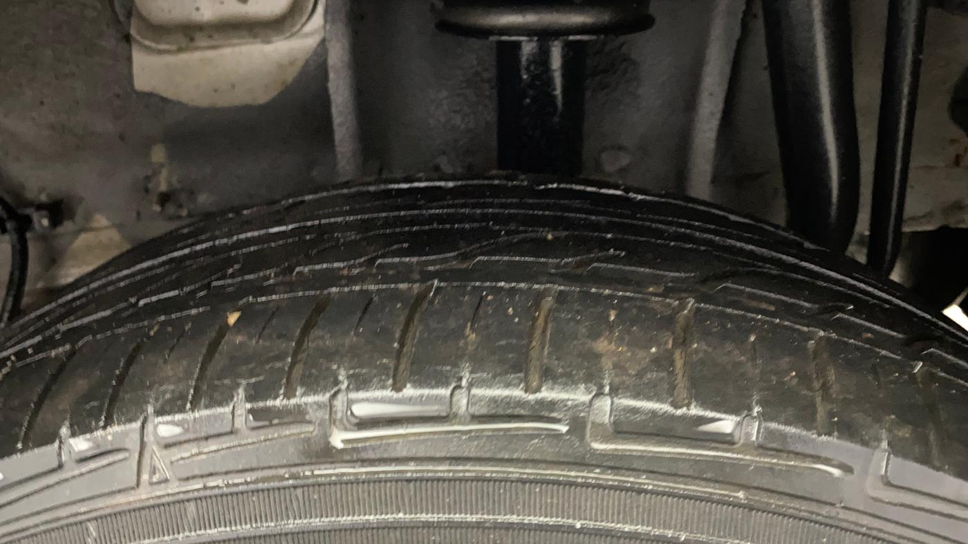 2019 Tata Tiago XT PETROL, Petrol, Manual, 1,03,955 km, Left Rear Tyre Tread