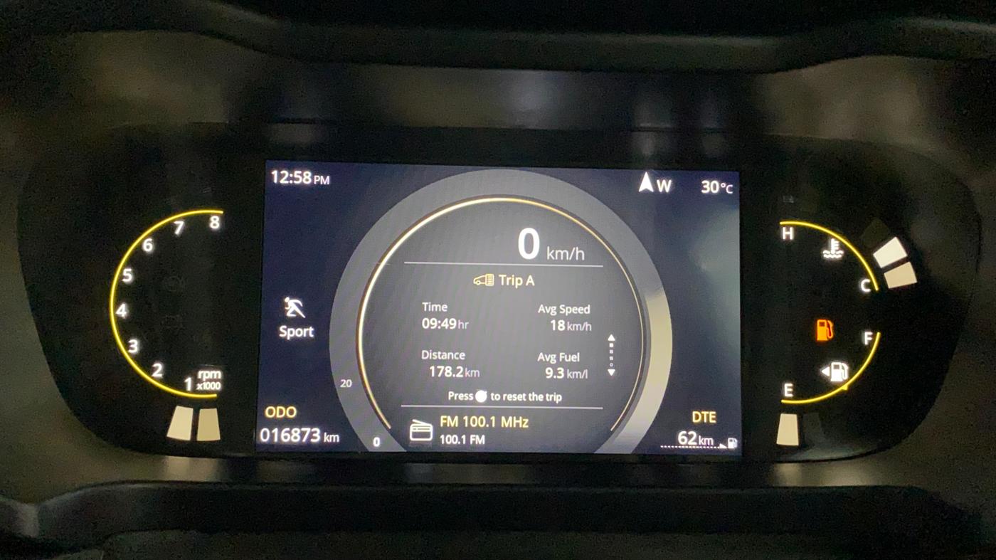 2024 Tata ALTROZ Racer R2, Petrol, Manual, 16,921 km, Odometer Image
