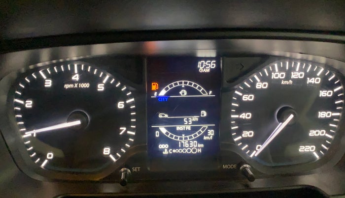 2022 Tata PUNCH ACCOMPLISHED MT, Petrol, Manual, 17,667 km, Odometer Image