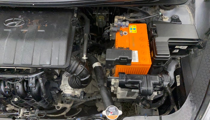 2021 Hyundai GRAND I10 NIOS SPORTZ AMT 1.2 KAPPA VTVT, Petrol, Automatic, 24,905 km, Engine View - Left