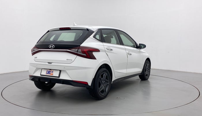 2021 Hyundai NEW I20 SPORTZ 1.2 MT, Petrol, Manual, 12,608 km, Right Back Diagonal