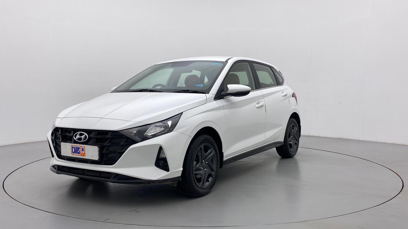 2021 Hyundai NEW I20 SPORTZ 1.2 MT, Petrol, Manual, 12,608 km, Left Front Diagonal