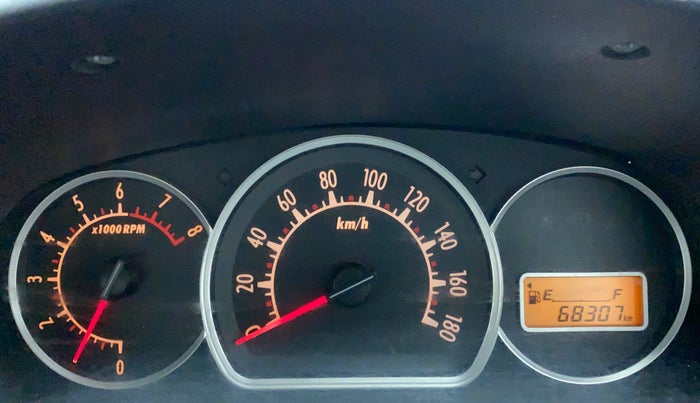 2014 Maruti Alto K10 VXI, Petrol, Manual, 68,307 km, Odometer Image