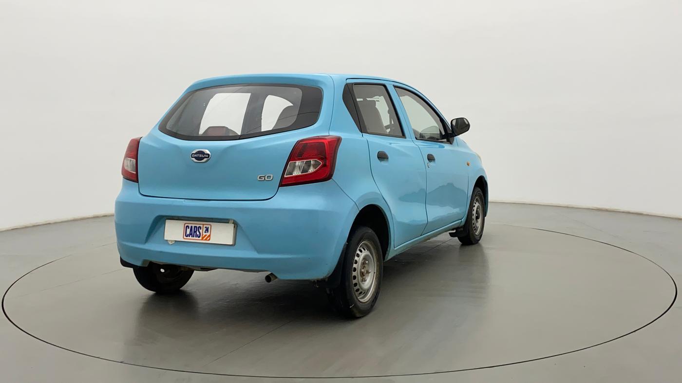 2014 Datsun Go A, Petrol, Manual, 47,422 km, Right Back Diagonal