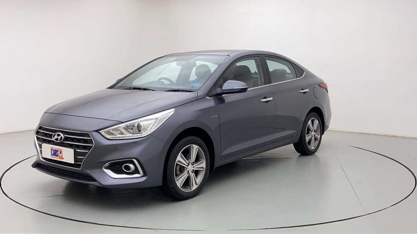 2019 Hyundai Verna 1.6 SX VTVT AT (O), Petrol, Automatic, 25,263 km, Left Front Diagonal