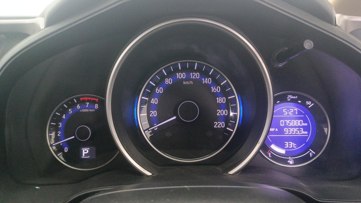 2017 Honda Jazz 1.2L I-VTEC V AT, Petrol, Automatic, 75,880 km, Odometer Image