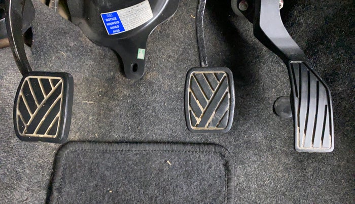 2014 Maruti Ritz ZXI, Petrol, Manual, 63,613 km, Pedals