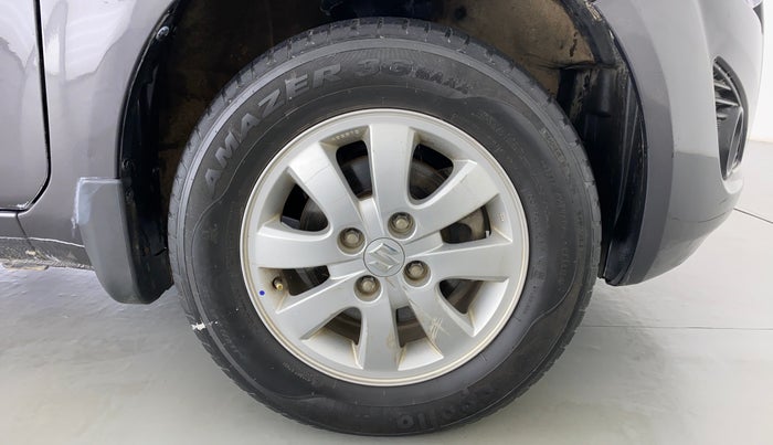 2014 Maruti Ritz ZXI, Petrol, Manual, 63,613 km, Right Front Wheel