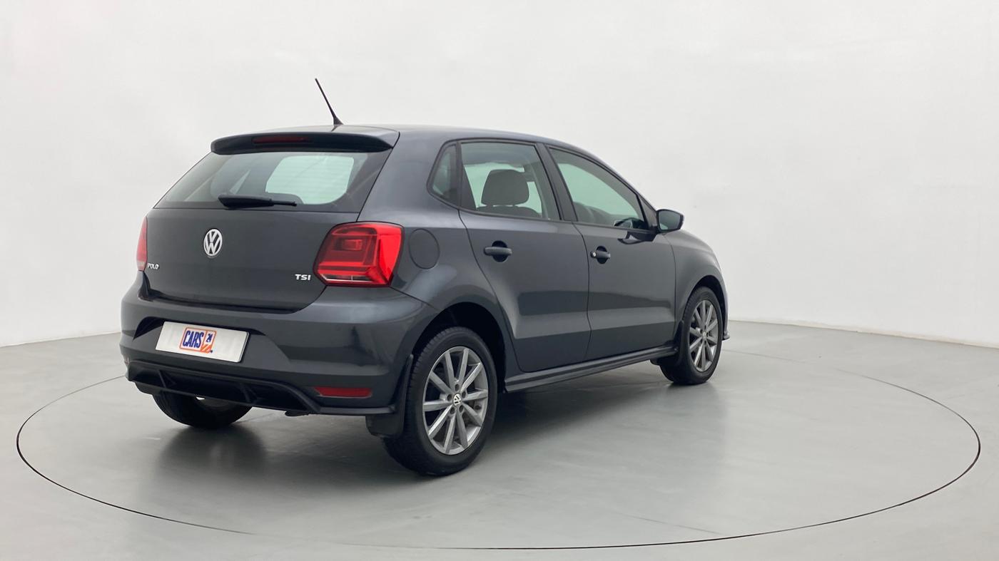 2020 Volkswagen Polo HIGHLINE PLUS 1.0 TSI MT, Petrol, Manual, 6,086 km, Right Back Diagonal